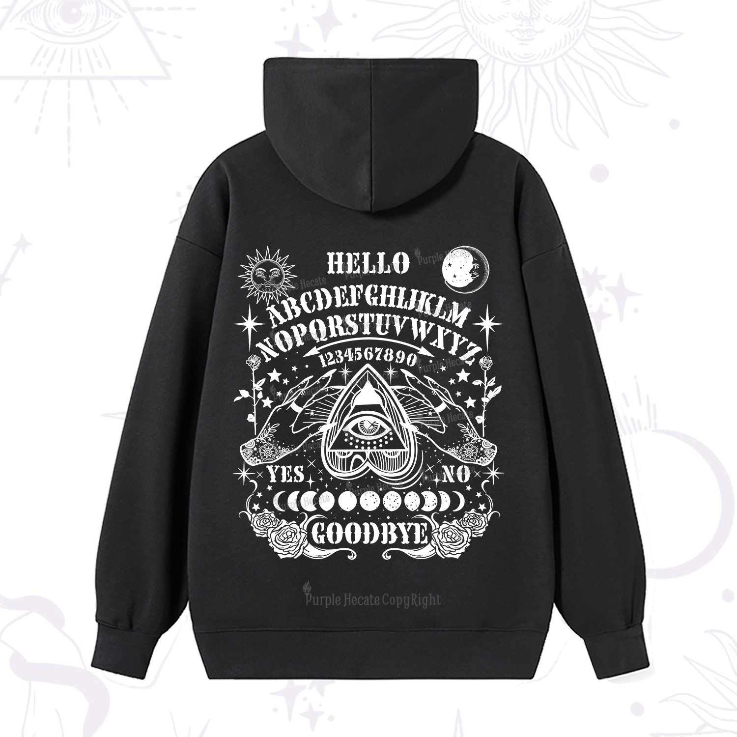 Purplehecate Hello Goodbye Hoodie