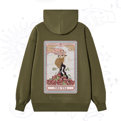 Purplehecate The Tea Tarot Hoodie