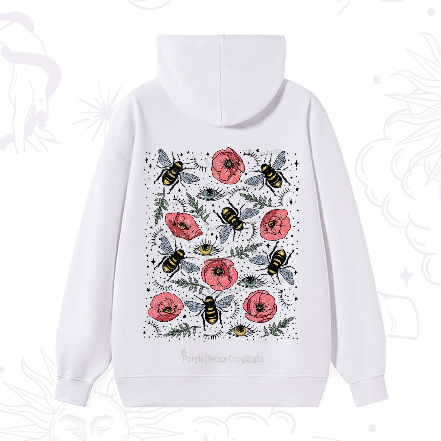 Purplehecate The Bee's Knees Hoodie