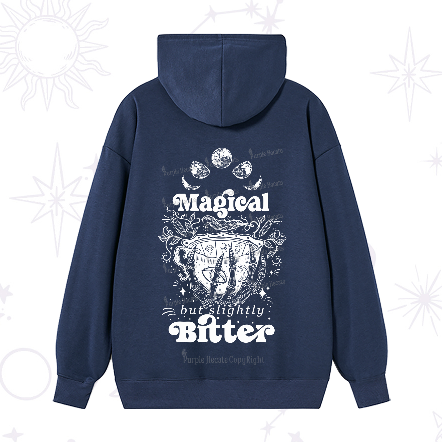 Purplehecate Magical But Slightly Bitter Hoodie