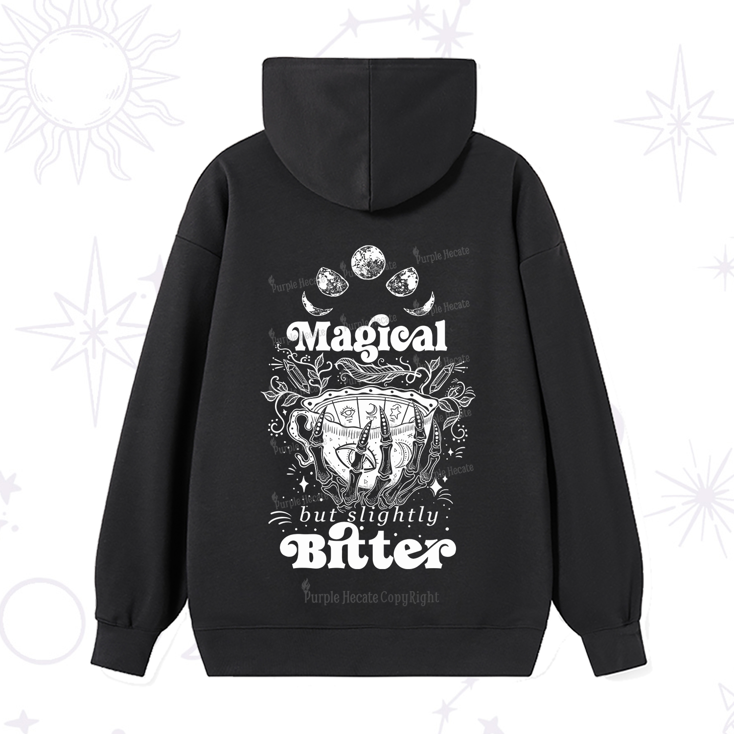 Purplehecate Magical But Slightly Bitter Hoodie