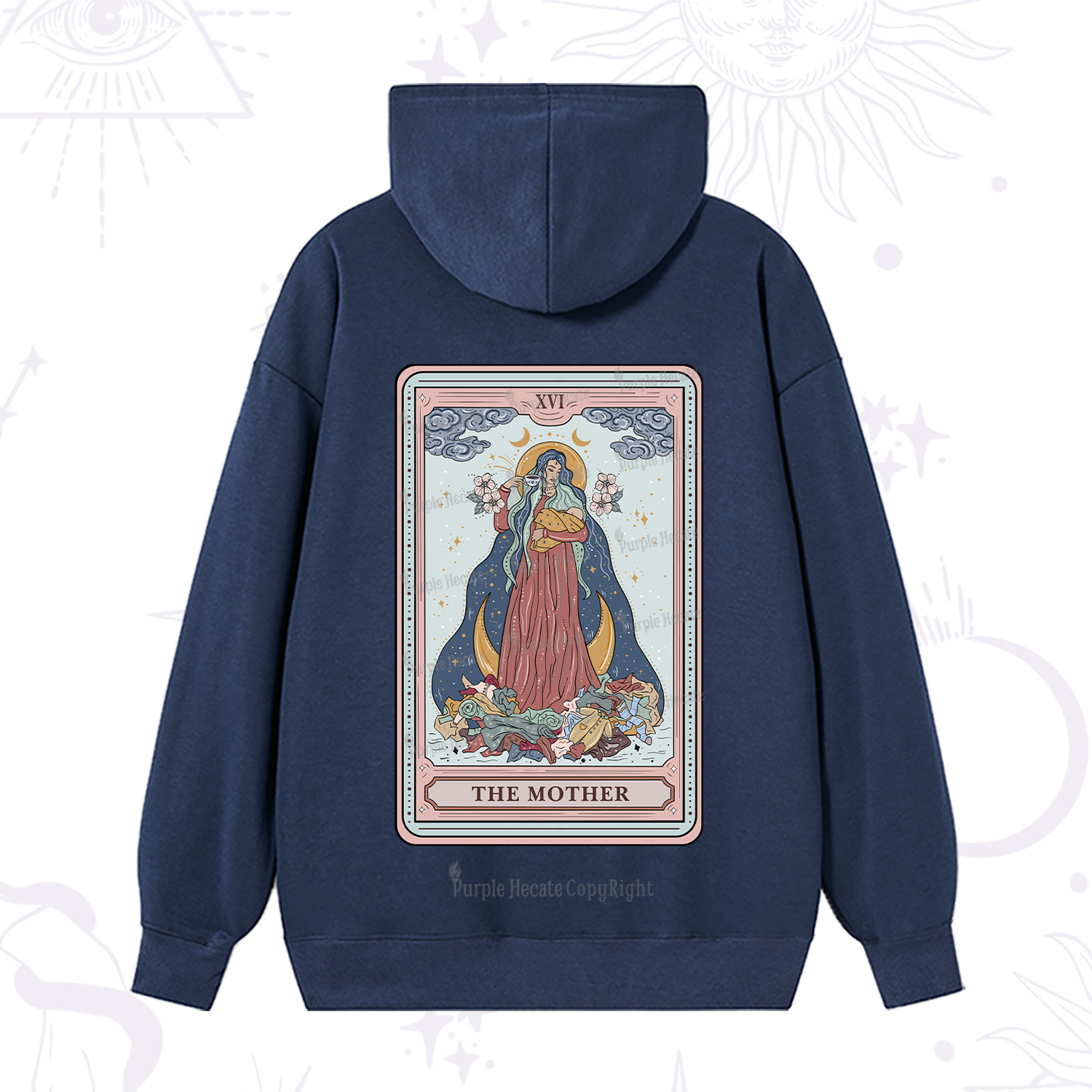 Purplehecate The Mother Tarot Hoodie