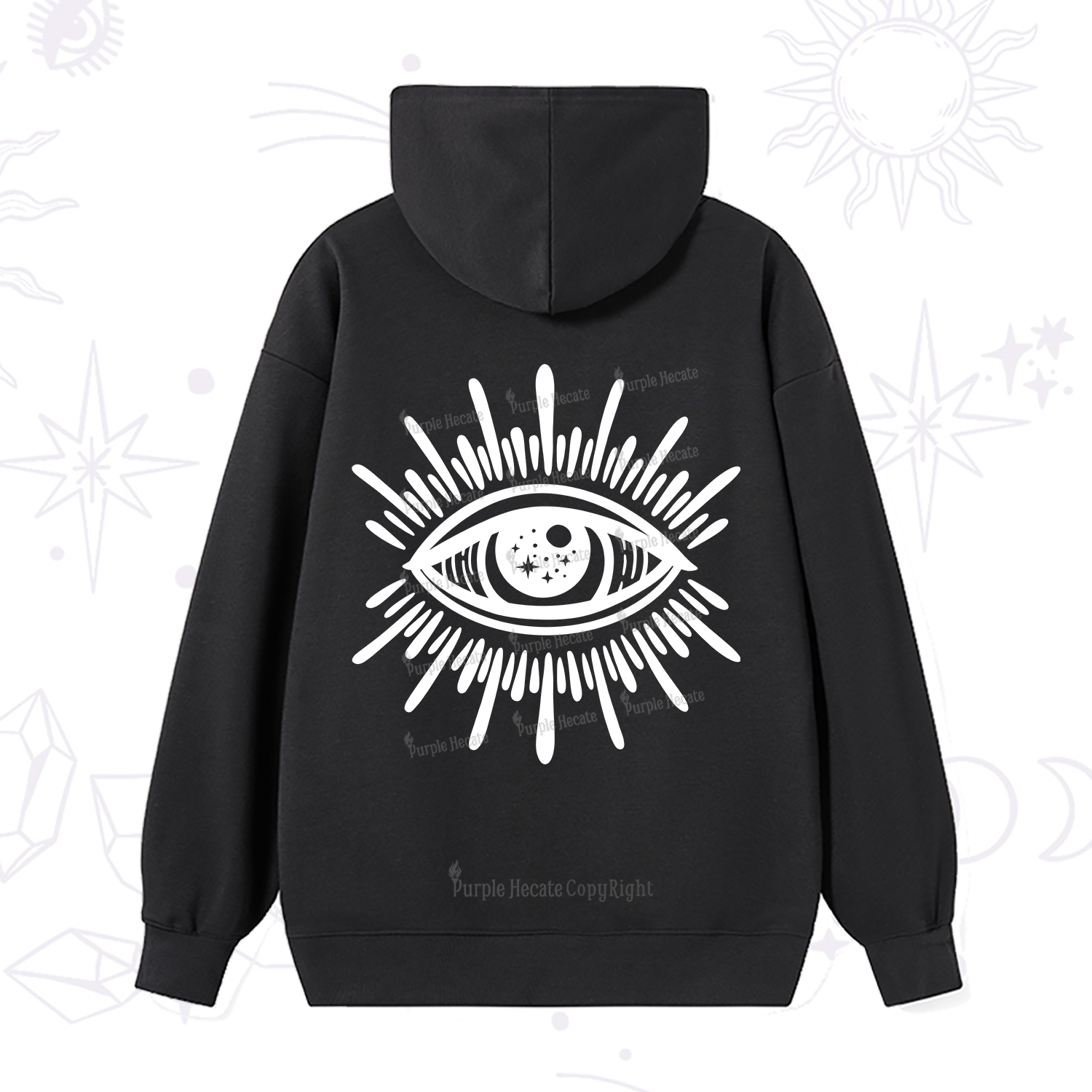Purplehecate Evil Eye Hoodie