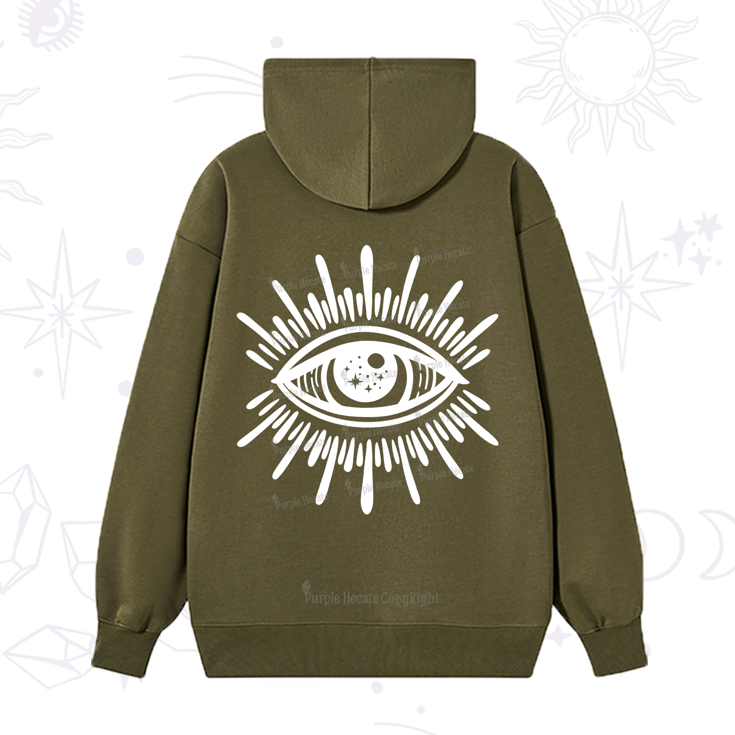 Purplehecate Evil Eye Hoodie