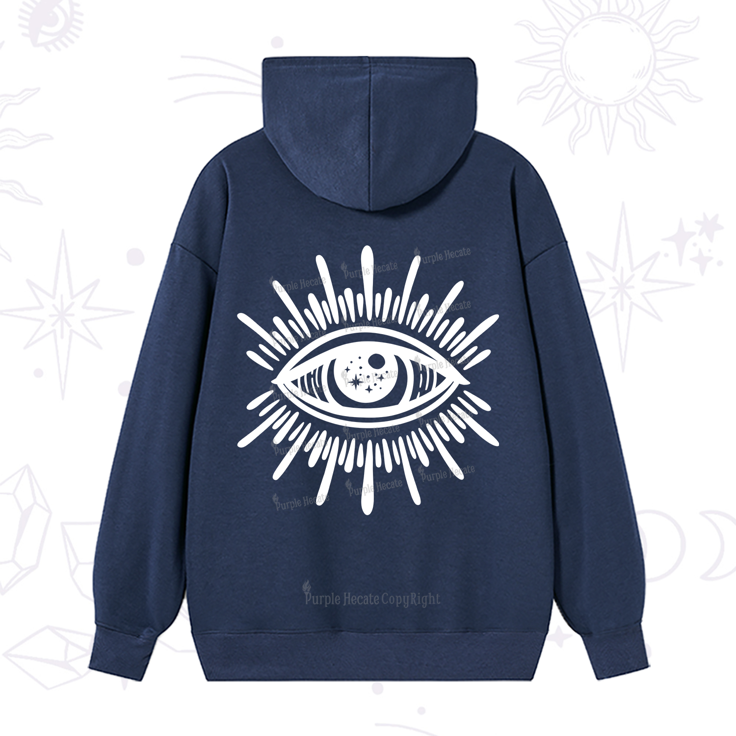 Purplehecate Evil Eye Hoodie