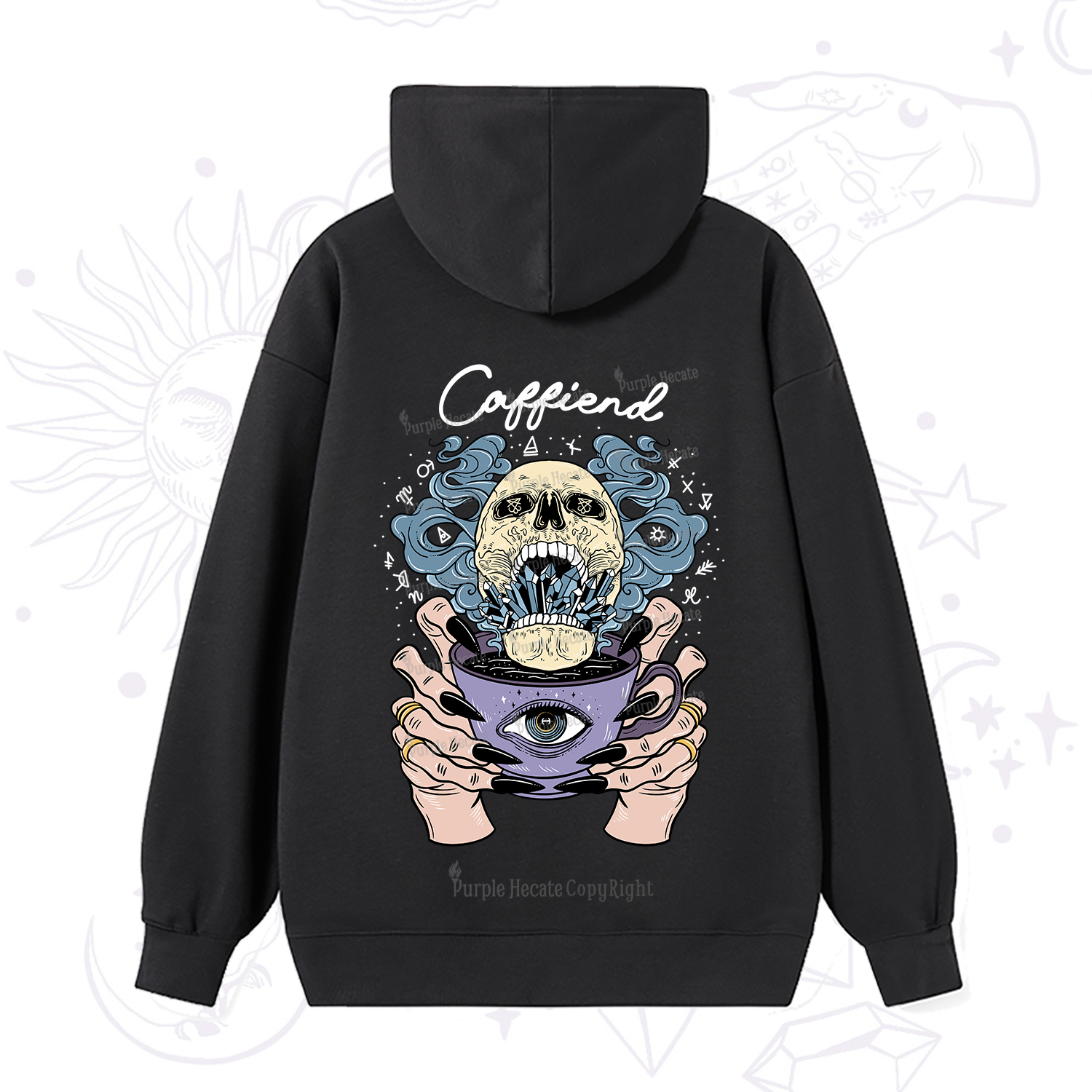 Purplehecate Caffiend Hoodie