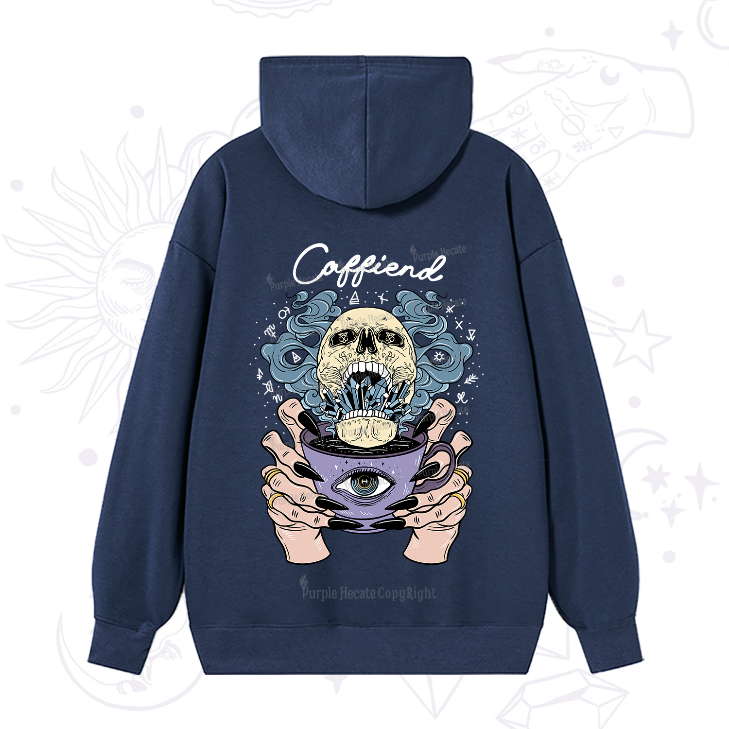 Purplehecate Caffiend Hoodie