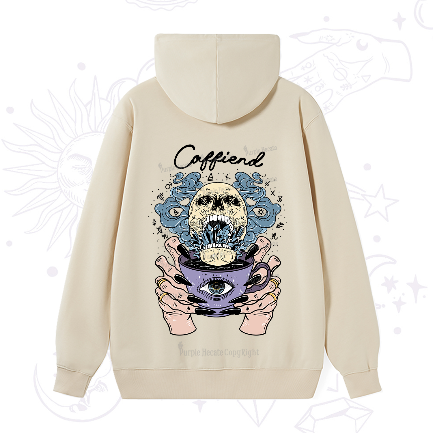 Purplehecate Caffiend Hoodie