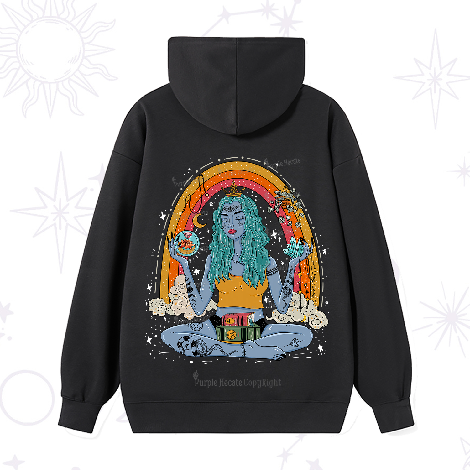 Purplehecate I'm The Queen Of All My Dreams Hoodie