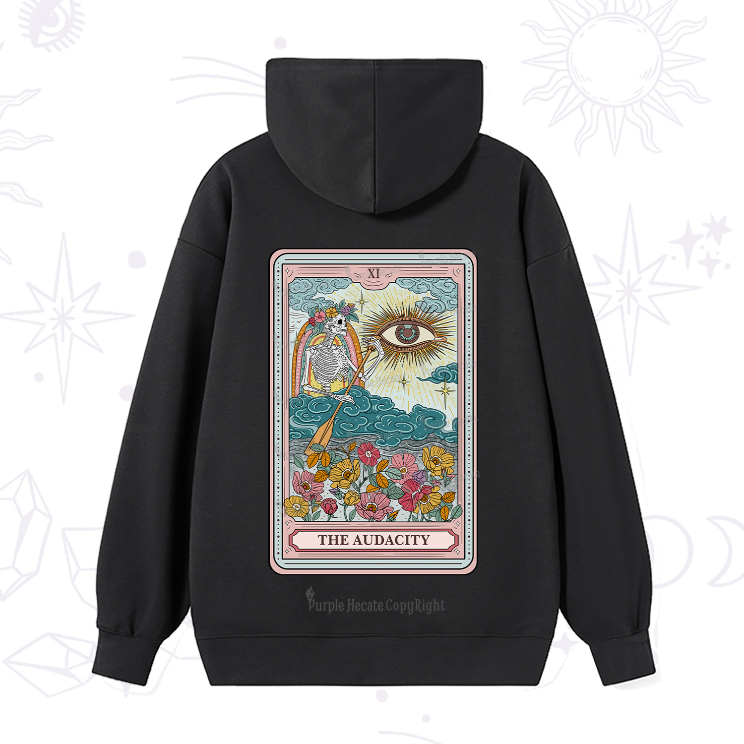 Purplehecate The Audacity Tarot Hoodie