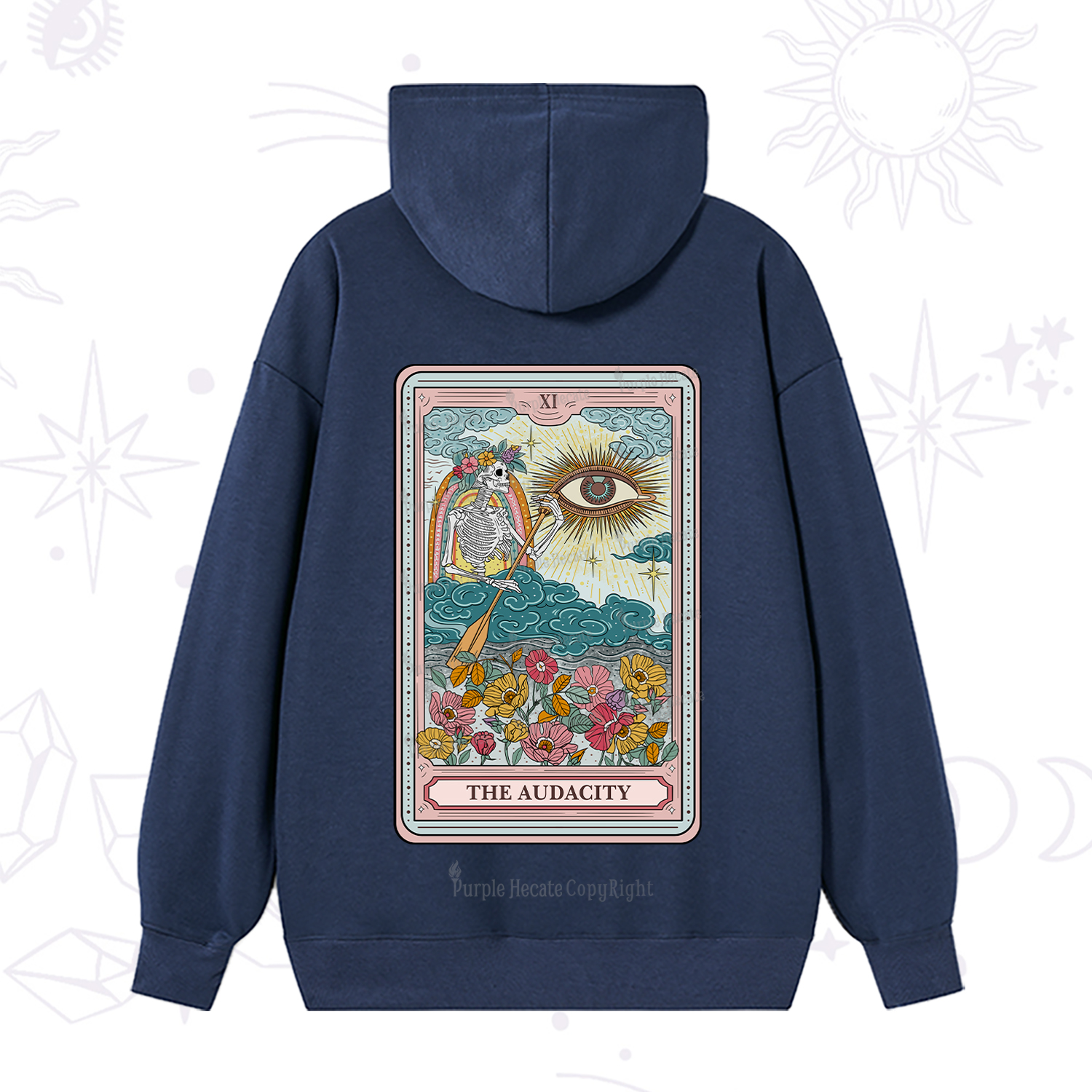 Purplehecate The Audacity Tarot Hoodie
