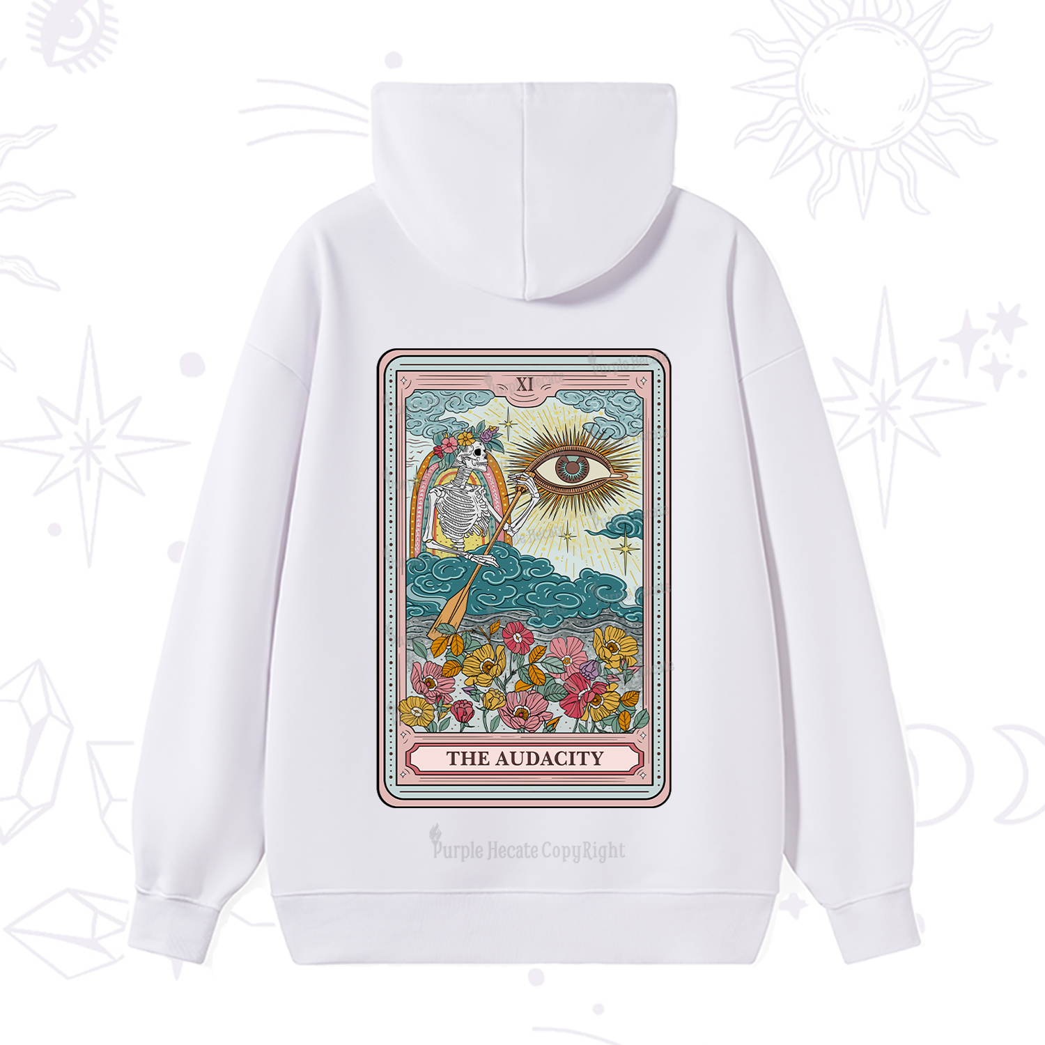Purplehecate The Audacity Tarot Hoodie