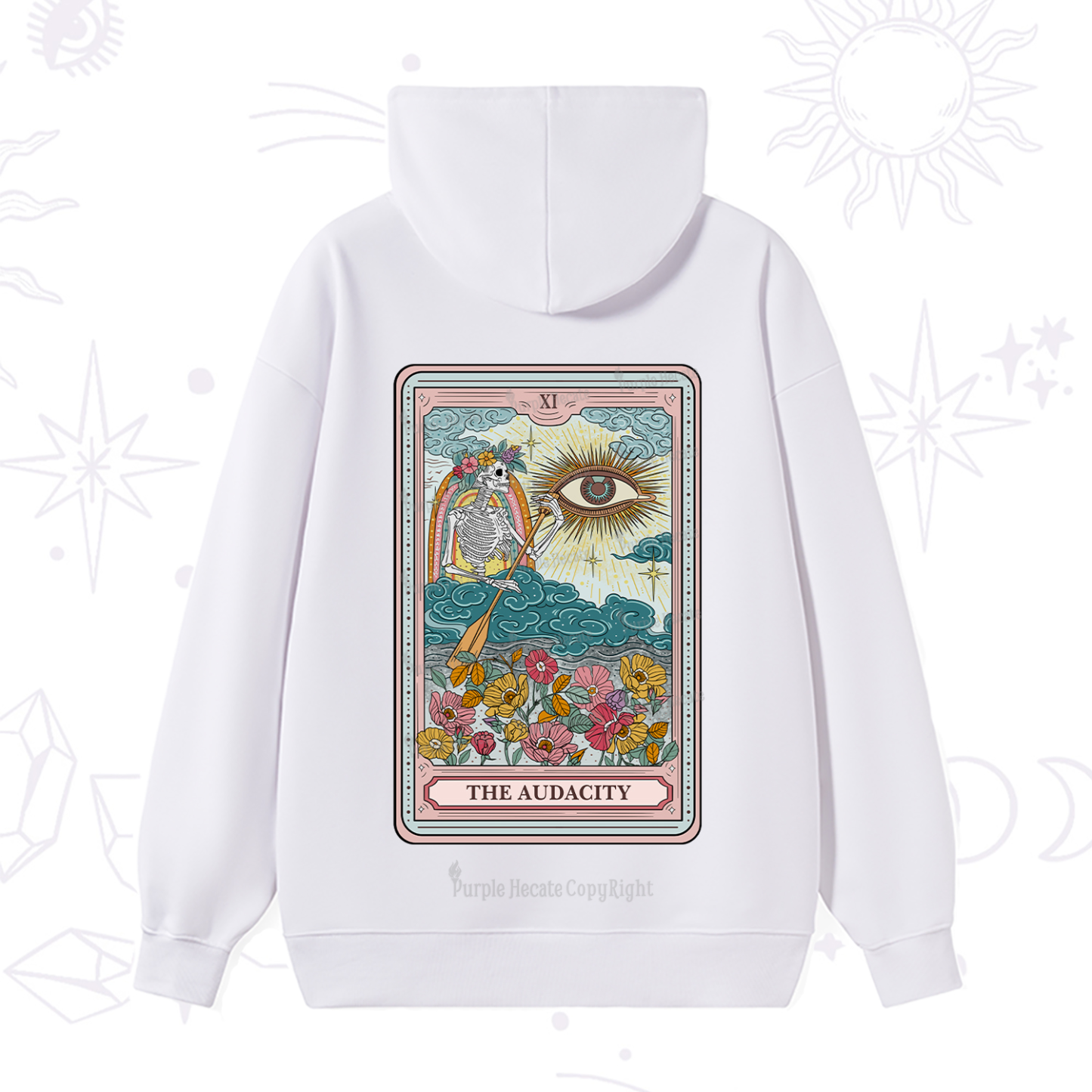 Purplehecate The Audacity Tarot Hoodie