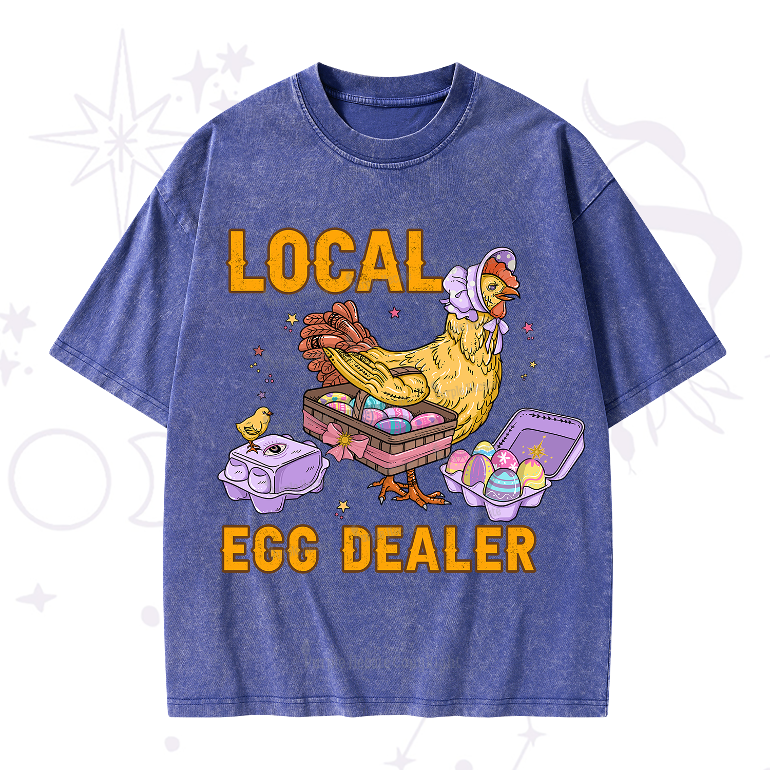 Purplehecate Local Egg Dealer Washed T-Shirt