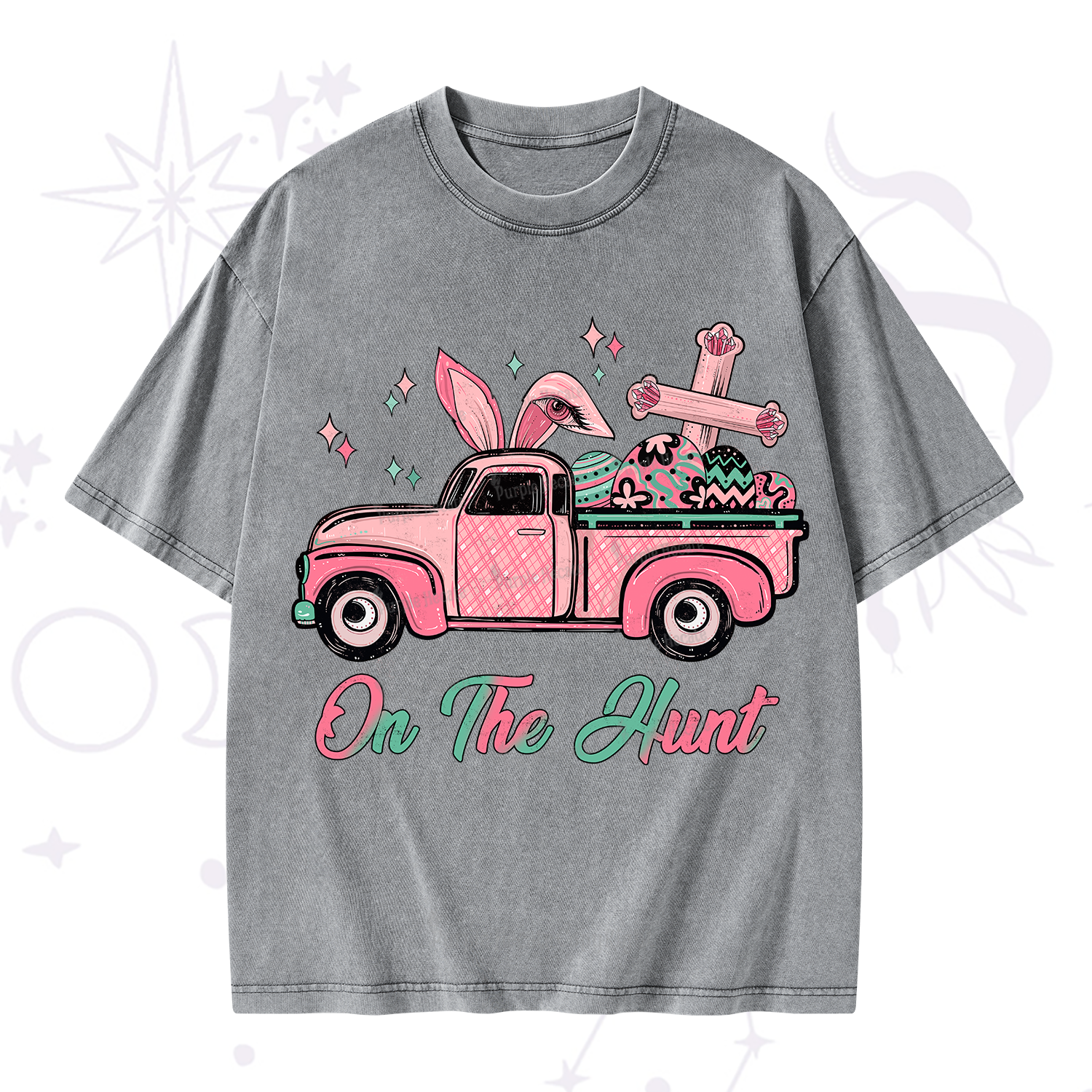 Purplehecate On The Hunt Easter Washed T-Shirt