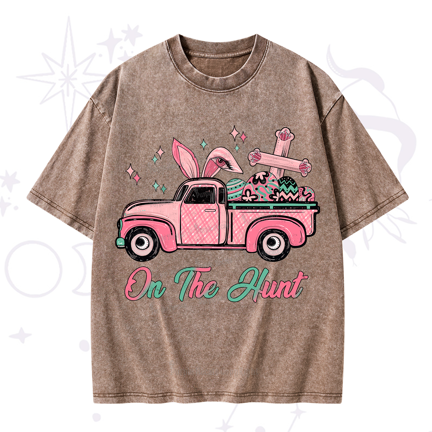 Purplehecate On The Hunt Easter Washed T-Shirt