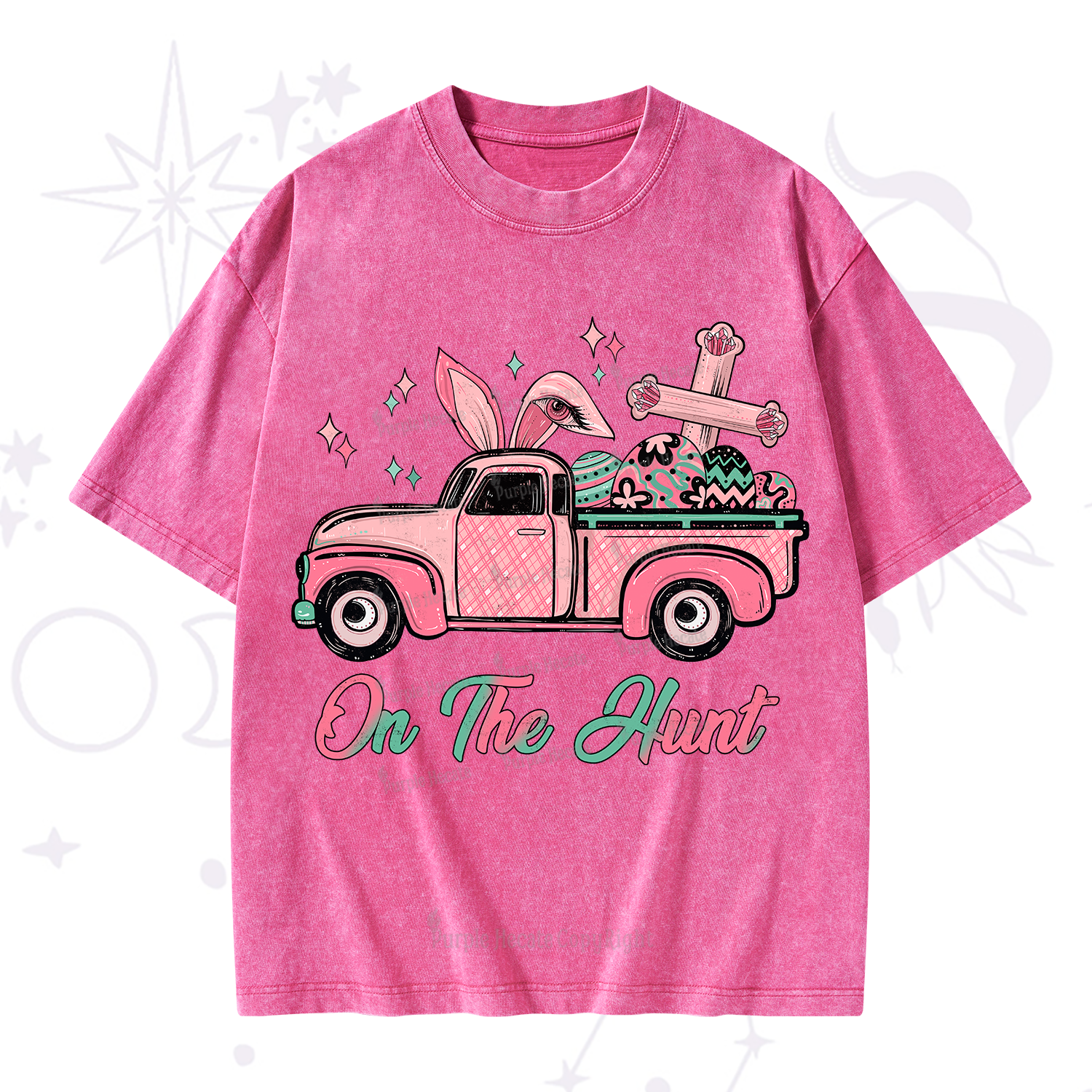 Purplehecate On The Hunt Easter Washed T-Shirt