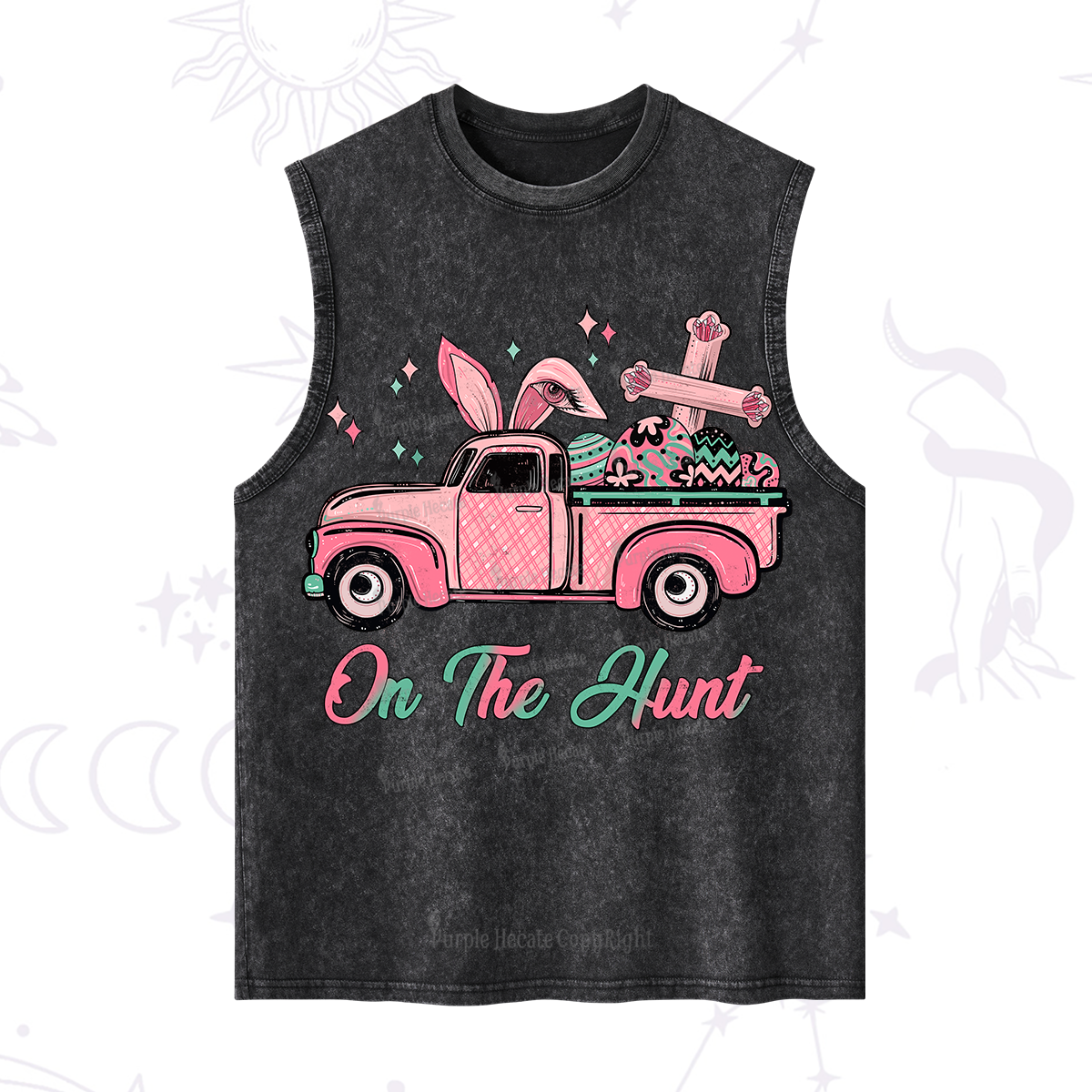 Purplehecate On The Hunt Easter Washed Tank