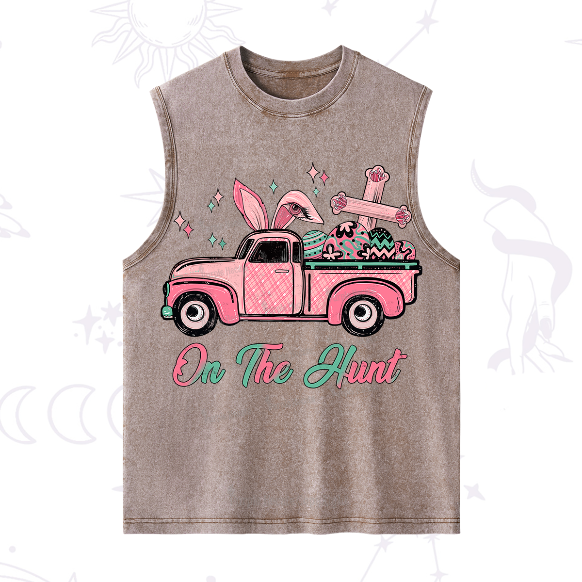 Purplehecate On The Hunt Easter Washed Tank