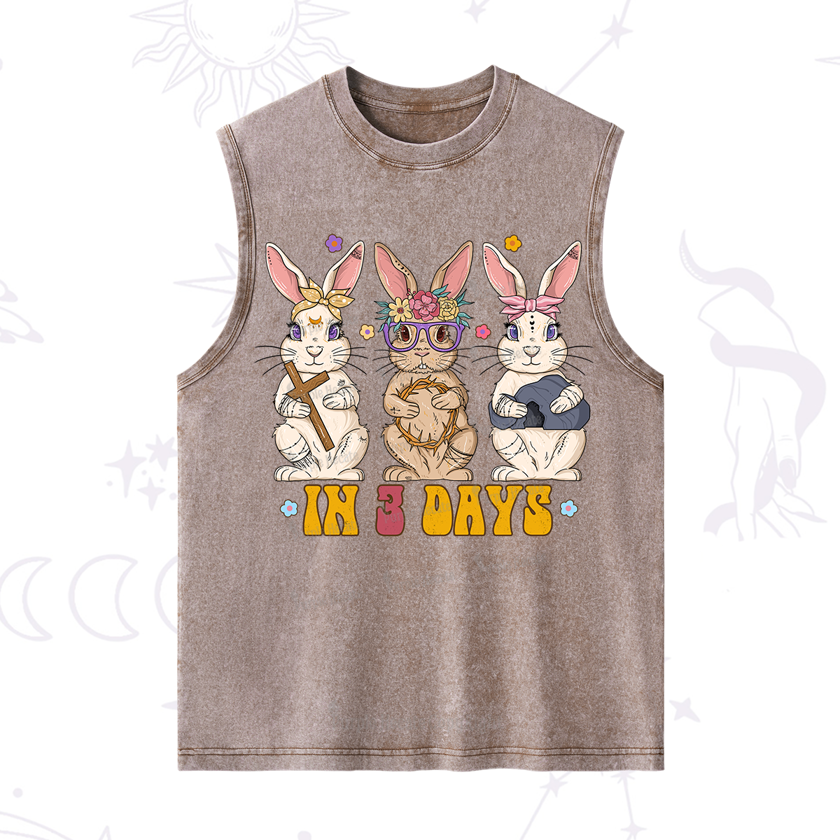 Purplehecate In 3 Days Easter Washed Tank