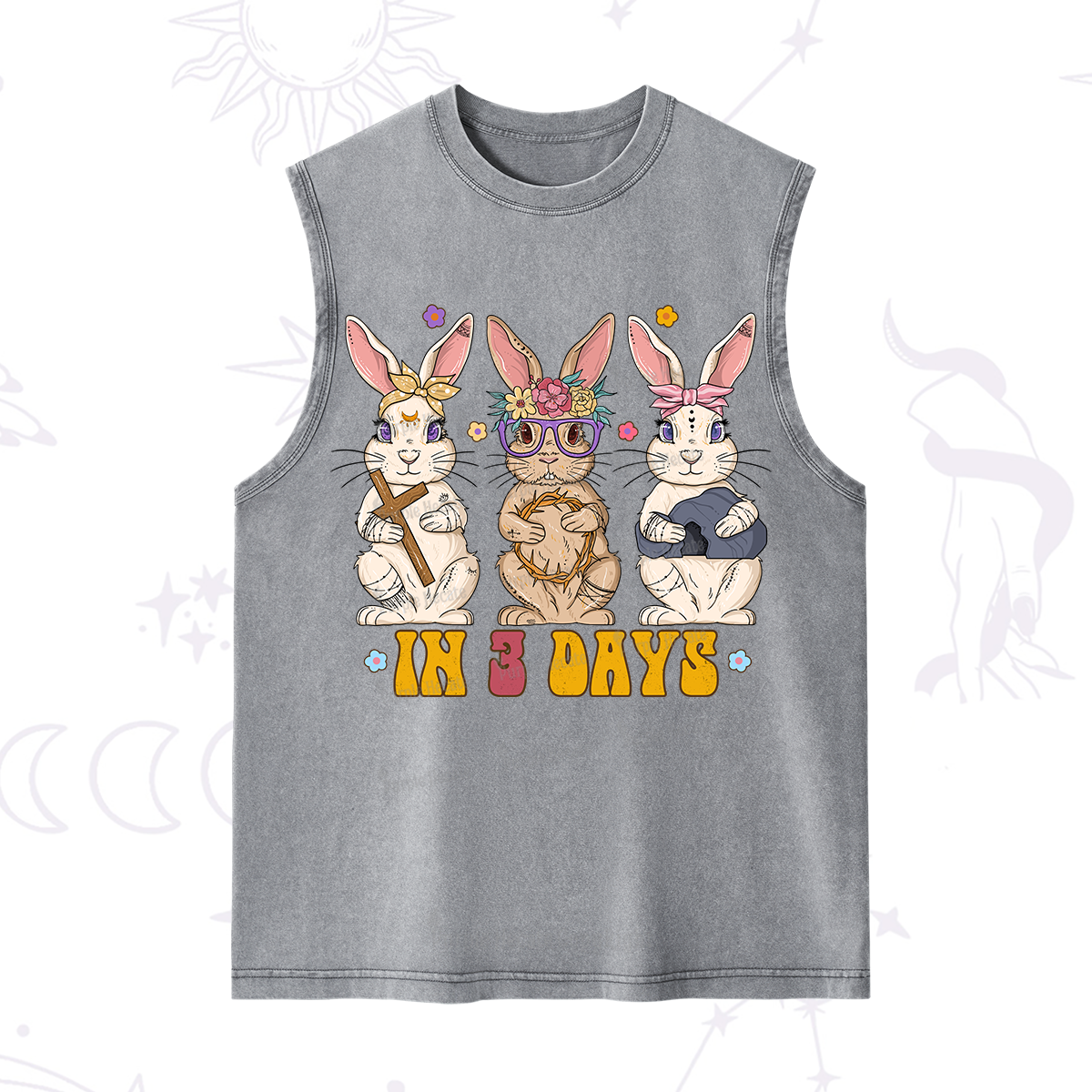 Purplehecate In 3 Days Easter Washed Tank