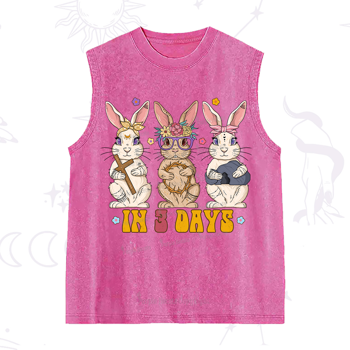 Purplehecate In 3 Days Easter Washed Tank