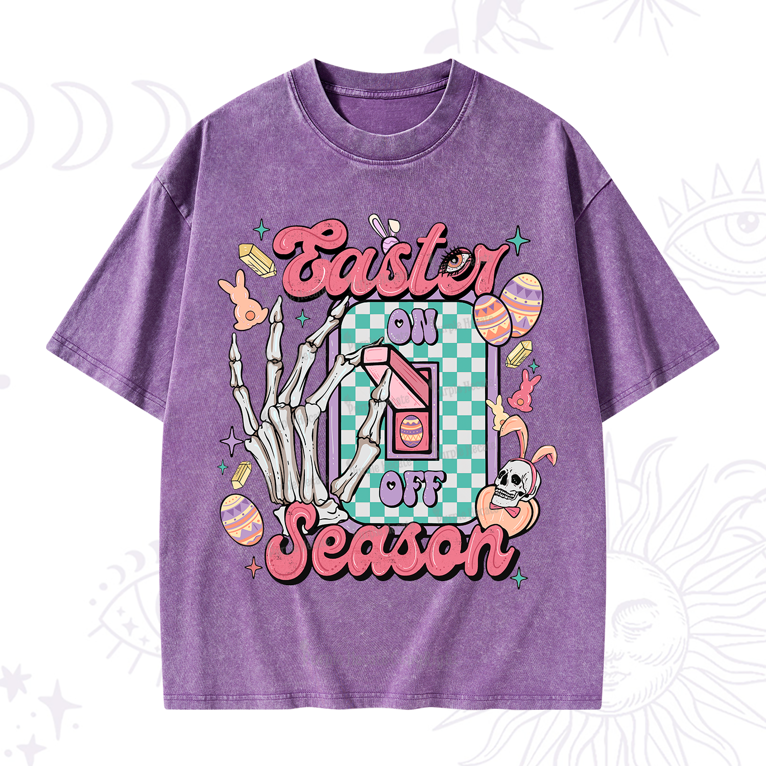 Purplehecate Easter Season Washed T-Shirt