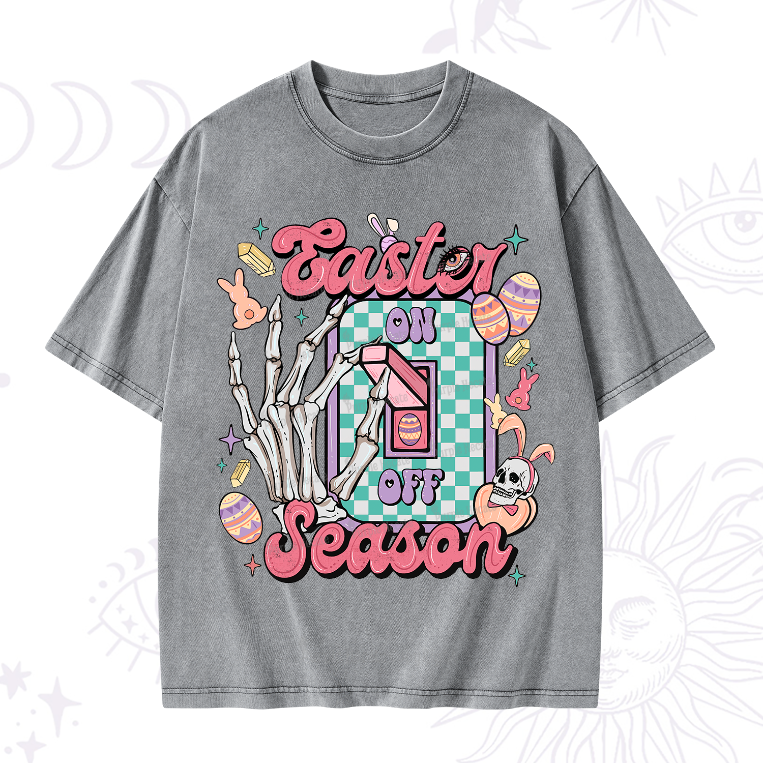 Purplehecate Easter Season Washed T-Shirt