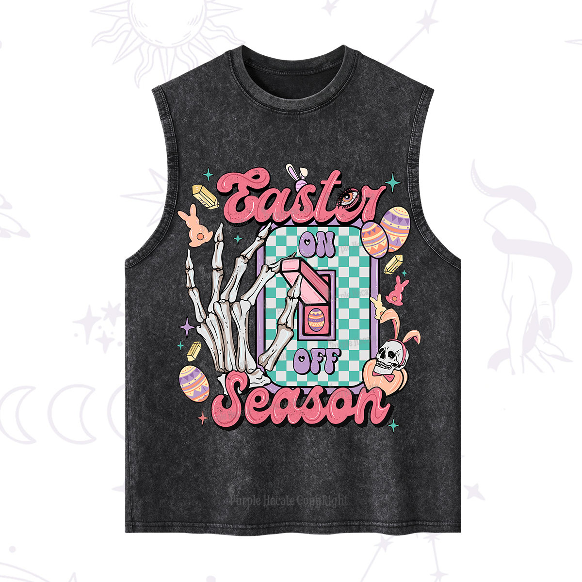 Purplehecate Easter Season Washed Tank