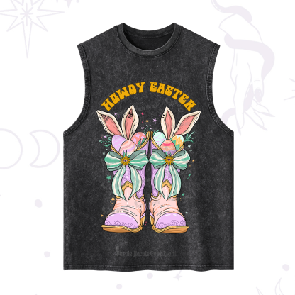 Purplehecate Howdy Easter Washed Tank