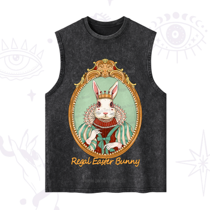 Purplehecate Regal Easter Bunny Washed Tank