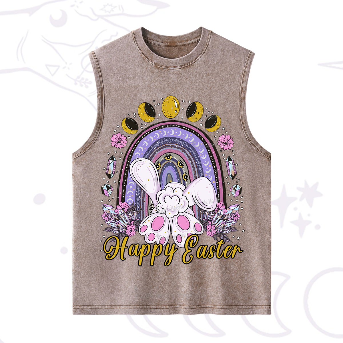 Purplehecate Happy Easter Washed Tank