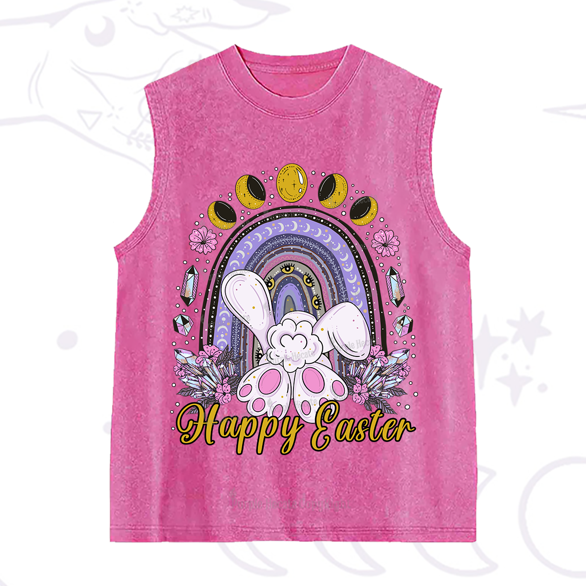 Purplehecate Happy Easter Washed Tank