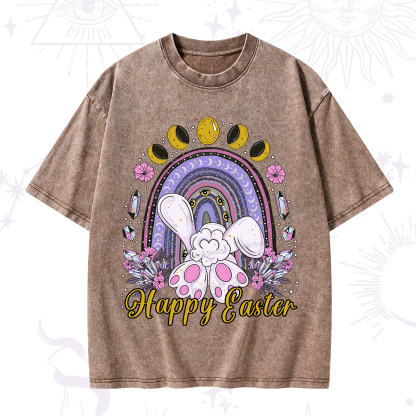 Purplehecate Happy Easter Washed T-Shirt