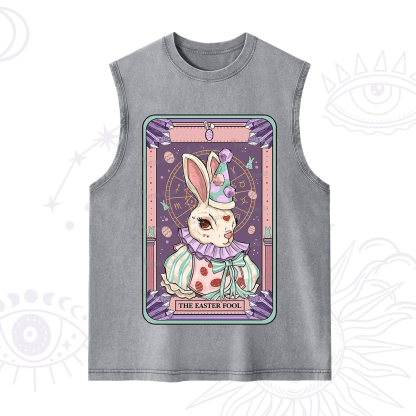 Purplehecate The Easter Fool Tarot Washed Tank