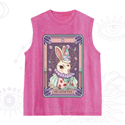 Purplehecate The Easter Fool Tarot Washed Tank
