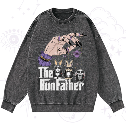 Purplehecate The Bunfather Easter Washed Sweatshirt