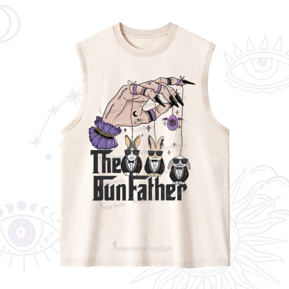 Purplehecate The Bunfather Easter Washed Tank