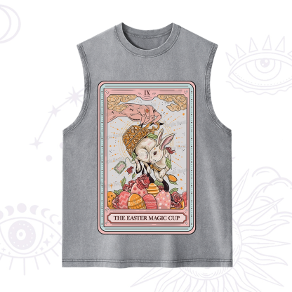 Purplehecate The Easter Magic Cup Tarot Washed Tank