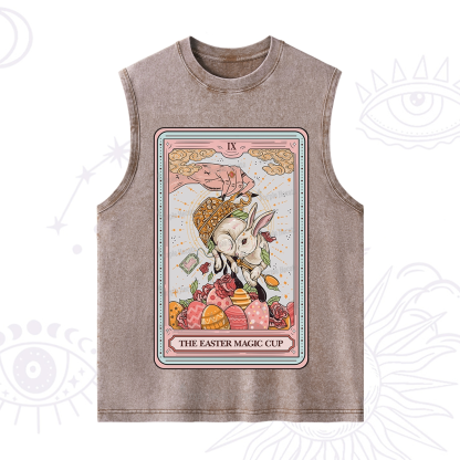 Purplehecate The Easter Magic Cup Tarot Washed Tank