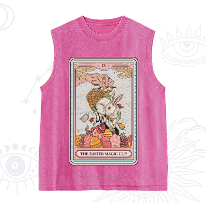 Purplehecate The Easter Magic Cup Tarot Washed Tank