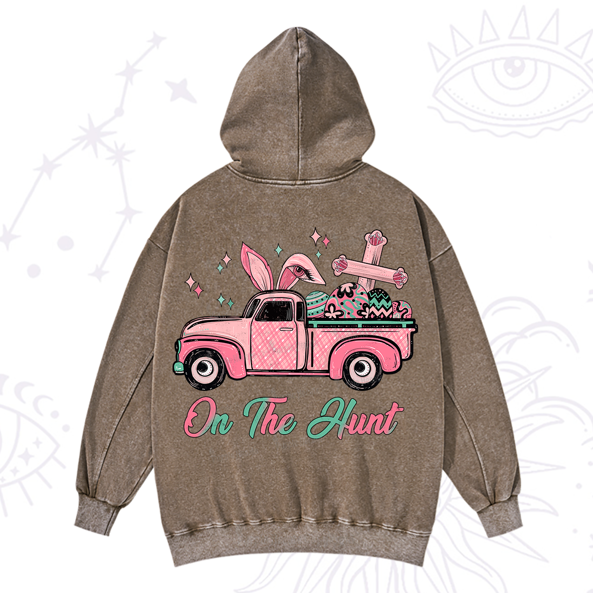 Purplehecate On The Hunt Easter Washed Hoodie