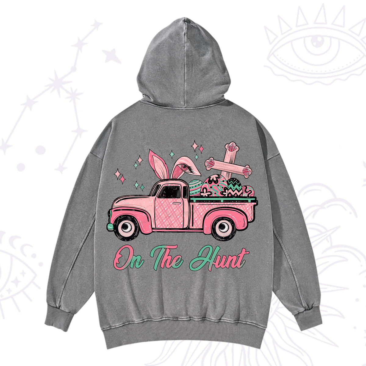 Purplehecate On The Hunt Easter Washed Hoodie