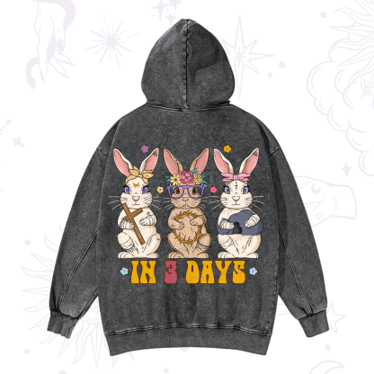 Purplehecate In 3 Days Easter Washed Hoodie