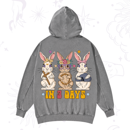 Purplehecate In 3 Days Easter Washed Hoodie