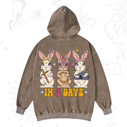 Purplehecate In 3 Days Easter Washed Hoodie