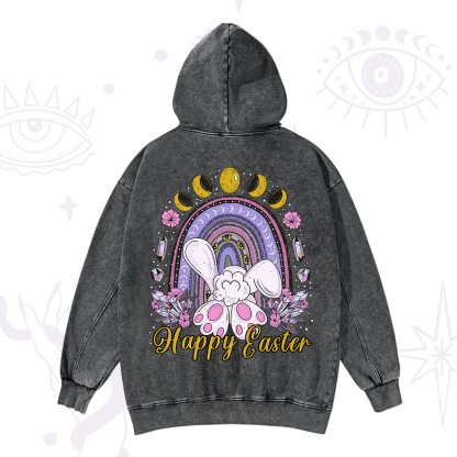 Purplehecate Happy Easter Washed Hoodie