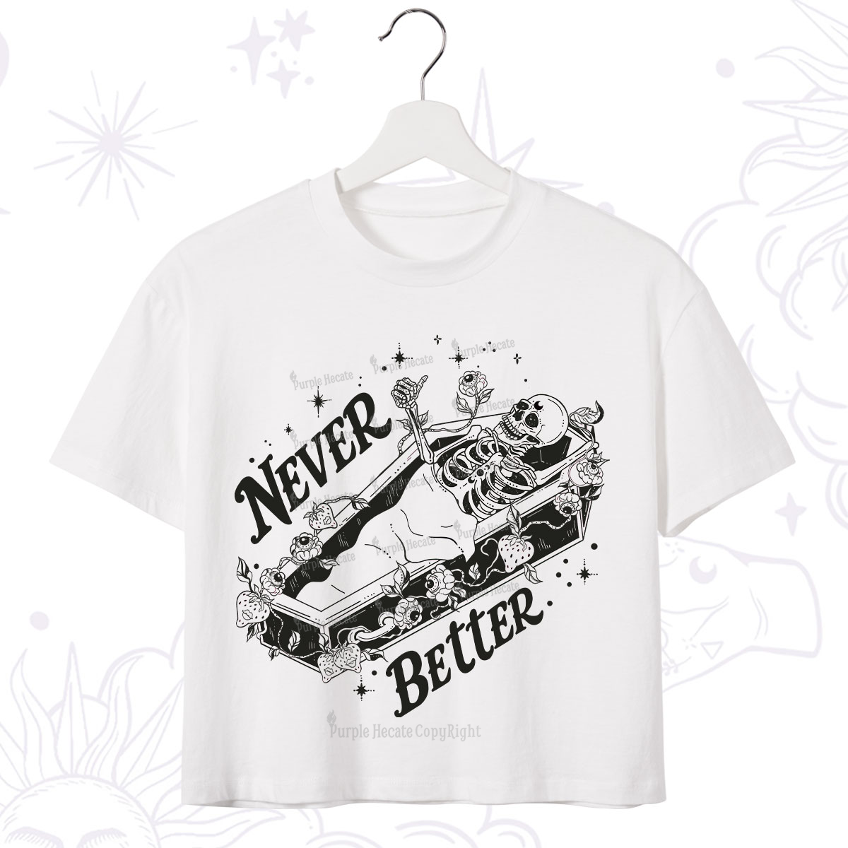 Purplehecate Never Better Crop T-Shirt