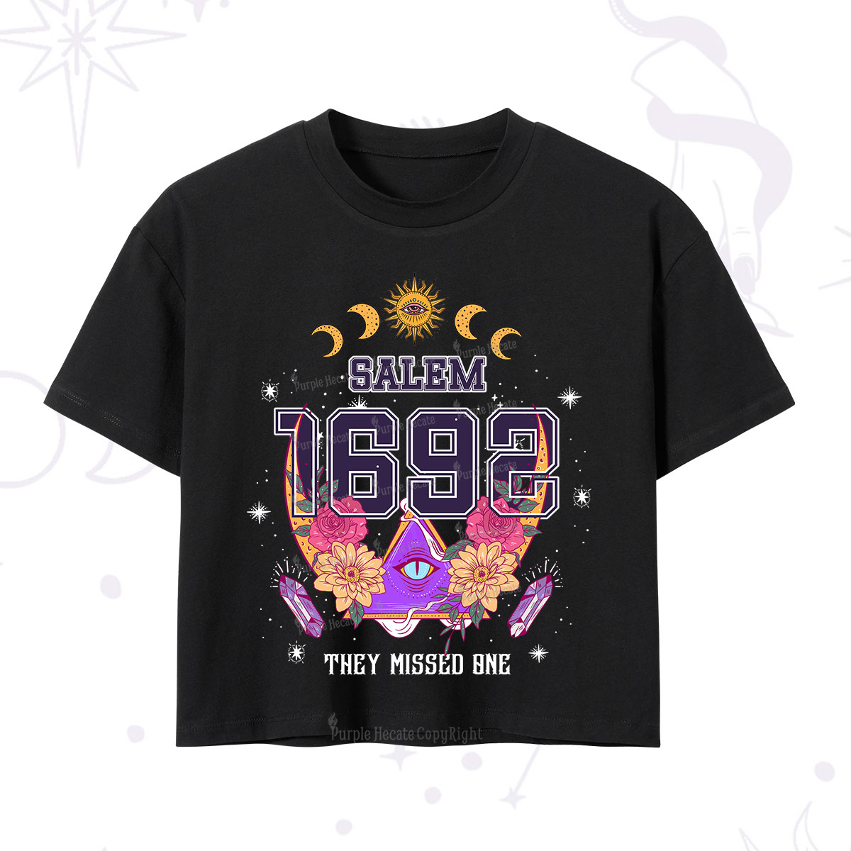 Purplehecate Salem 1692 They Missed One Crop T-Shirt