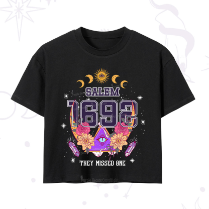 Purplehecate Salem 1692 They Missed One Crop T-Shirt